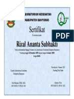 Sertifikat PKL