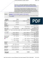 LDPE - Low Density Polyethylene Overview of Materials For, Molded