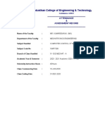 COMPUTER CONTROL OF MANUFACTURING SYSTEM-IV - B.E MECHAT - A-IV Year-09-10-2020