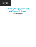 9.3 - Current Charge Potential Difference Power QP PDF