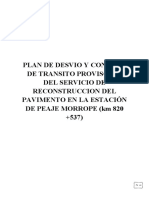 Plan de Desvio de Rutas Reconstruccion Peaje Morrope Rev01