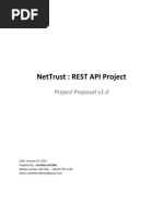 NetTrust - REST API Project Proposal PDF