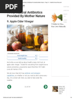 11 All-Natural Antibiotics Provided by Mother Nature - Page 11 - Health & Human Research