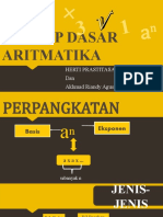 KONSEP DASAR ARITMATIKA Part 1