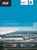 Sesar Factsheet: Airport Operations Management