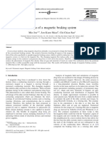 Design of A Magnetic Braking System