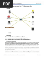 Packet Tracer - Sensors and The PT Microcontroller