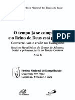 Ano B 1 Advento - Natal - Tempo Comum (Inicio) 2005-2006