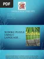 Data Structure PPT: Name - Crasy Bose Branch - Cse - A' ROLL NO. - 172041151 Subject Code - Cs-302