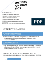 Delitos Cometidos Por Funcionarios Publicos