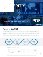 Centerity CyberOps - Cyber Observability Brochure - September 2020