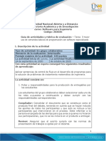 Guia de Actividades y Rúbrica de Evaluación - Tarea 3 - Hacer Uso de Comandos Básicos de Programación Con Software Especializado