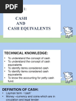 CH 01 Cash and Cash Equivalent