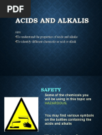 Chapter 6. Acids and Bases