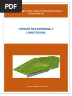 Sección Transversal y Longitudinal