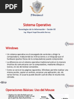 Sesión 02 - Sistema Operativo