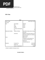 Npar Tests: Npar Tests /binomial (0.50) Lemparan - Koin /statistics Descriptives Quartiles /missing Analysis