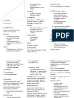 Module IV: Central Nervous System Medications