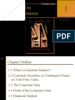 Introduction To Corporate Finance