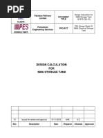 21910-CAL-01 Tank Design Calculation For NMA Tank