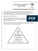 A Balanced Diet: Nutrition Fundamentals