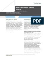 The Forrester Wave™: Enterprise Service Management, Q3 2018: Key Takeaways Why Read This Report