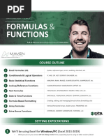 Excel Formulas & Functions PDF