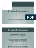 Introduction To Microdosimetry!: Manuel Bardiès, INSERM UMR 892, Nantes, France Manuel - Bardies@