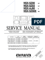 Service Manual: NSX-SZ80 NSX-SZ83 NSX-AJ80 NSX-SZ80E