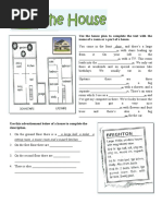 Use The House Plan To Complete The Text With The Nameofaroomorapartofahouse