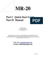 Part I Quick Start Guide Part II Manual: Web Site