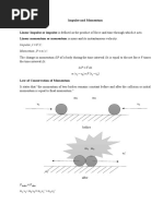 Law of Conservation of Momentum