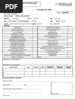 Formulario - Medicamentos Especiales