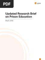 Lumina Brief: Prison Education