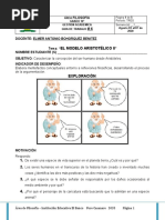 Guia #4 Filosofia 10° El Modelo Aristotélico Ii