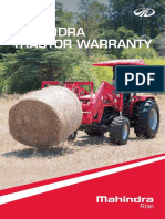 Mahindra Tractor Warranty