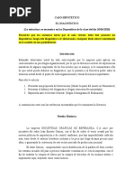 Caso Hipotetico para Diagnostico