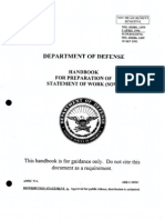 Mil HDBK 245d - Handbook For Preparation of Statement of Work (SOW)