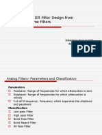 11 IIR Filter Design