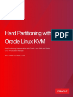 Hard Partitioning With Oracle Linux KVM