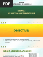 Module 3 - Weight-Volume Relationship