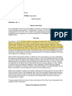 G.R. No. 231998 ERIC SIBAYAN CHUA, Petitioner Republic of The Philippines, Respondent Decision Velasco, JR., J.: Nature of The Case