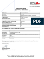 To Whom It May Concern FEE DUE INVOICE (For Session 2020-2021) For Program Tuition Fee and Residential (Hostel+Food) Fee