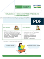 Ficha de Trabajo Jornada de Reflexion 5° Secundaria Ciencia y Tecnologia