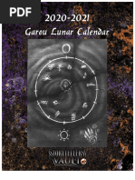 2020-2021 Garou Lunar Calendar PDF