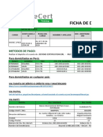 BeCert FICHA DE DATOS ISO 17025