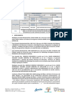 Informe Tecnico Teletrabajo PDF