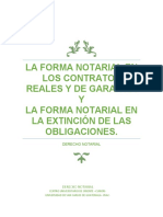 Forma Notarial de Extincion de Las Obligaciones