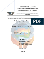 Laboratorio #04 - Determinación de La Alcalinidad y Dureza Del Agua Residual y Del Agua Potable