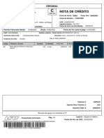 Nota de Crédito 20346331810 - 013 - 00001 - 00000001